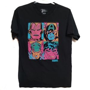 Avengers Marvel Tee Medium T-Shirt Moustache Brigade